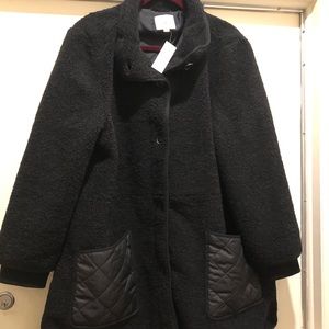 Quilted and Shear Coat